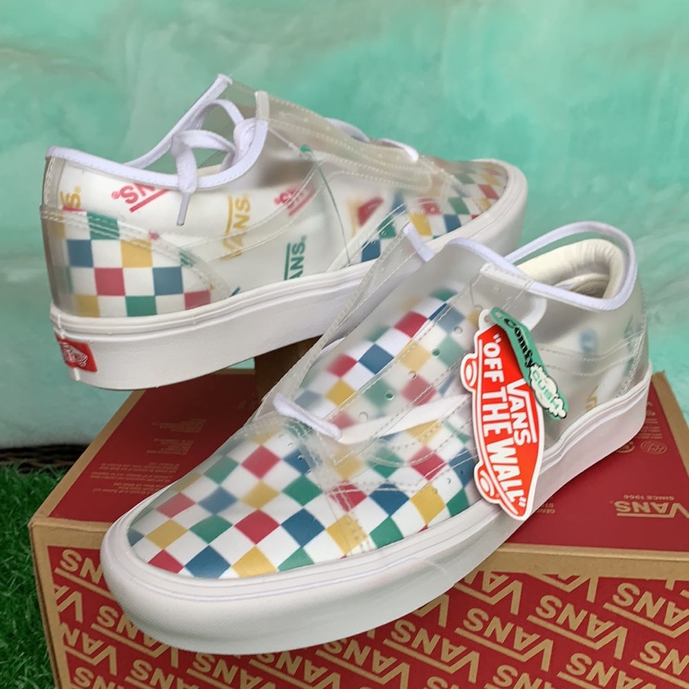 VANS COMFYCUSH SLIP SK VANS BLOCK MULTI/CHECKER MN - Picture 5 of 15